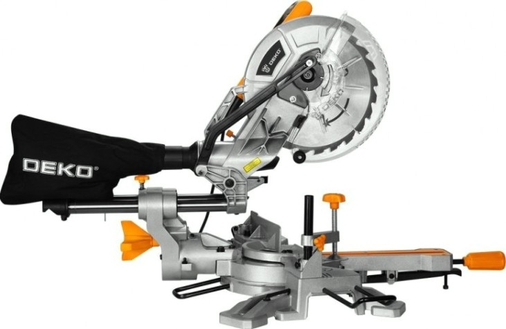 Пила торцовочная сетевая DEKO DKMS2200-255 Laser [063-4218]