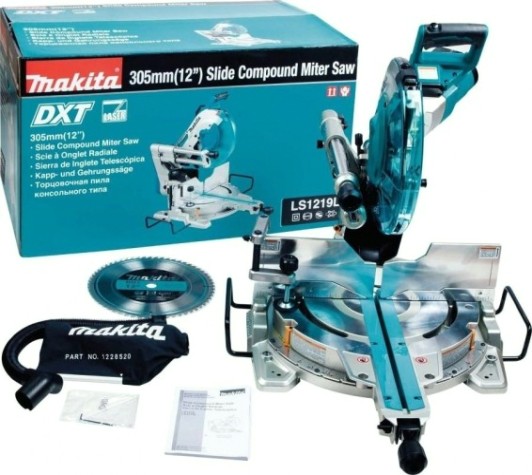 Пила торцовочная сетевая MAKITA LS 1219 L [LS1219L]