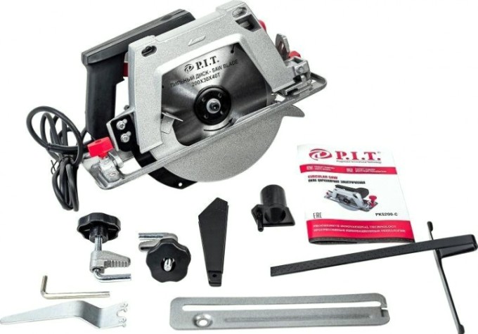 Пила торцовочная сетевая P.i.t. PKS200-C мастер