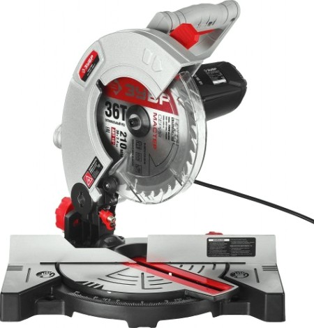 Пила торцовочная сетевая ЗУБР ЗПТ-210-1400 Л