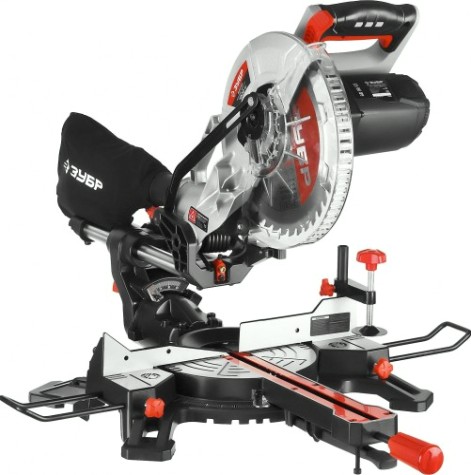 Пила торцовочная сетевая ЗУБР ЗПТ-255-1800 ПЛ Пила торцовочная сетевая ЗУБР ЗПТ-255-1800 ПЛ