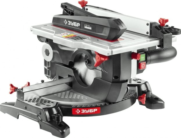 Пила торцовочная сетевая ЗУБР ЗПТК-210-1500