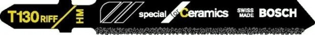 Пилки для абразивных материалов BOSCH T130RIFF (3шт.) [2608633104]