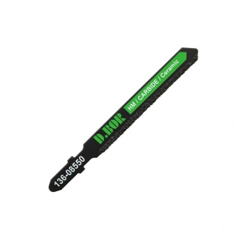 Пилки для абразивных материалов D.BOR 60/85*GRIT50 HM / CARBIDE / Ceramic по плитке (T150RIFF) (1шт) [D-136-08550-01]