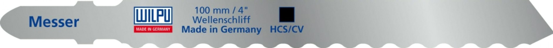 Пилки для мягких материалов WILPU MESSER (аналог t113a) резины, кожи, до 50мм 5шт/уп [285000005]