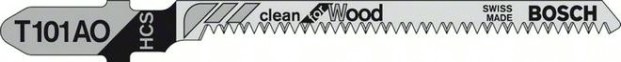 Пилки по дереву BOSCH T101AО (5шт.) [2608630031]