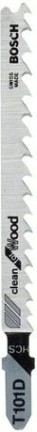 Пилки по дереву BOSCH T101D (100шт.) [2608637877]