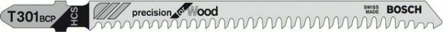 Пилки по дереву BOSCH T301BCP (5шт.) [2608633A37]