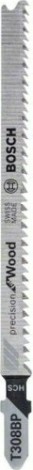 Пилки по дереву BOSCH Т308ВP (5шт.) [2608667400]