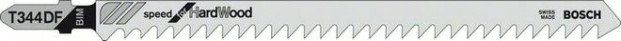 Пилки по дереву BOSCH T344DF (5шт.) [2608634243]