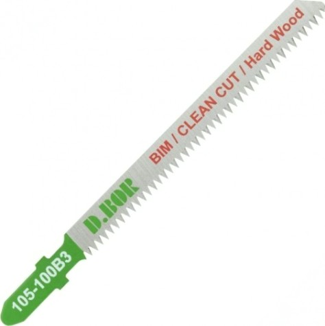 Пилки по дереву D.BOR 75/100*1,7 мм BIM / CLEAN CUT / Hard Wood Wood (T101AIF/3160-F) (2 шт.) [D-105-100B3-02]