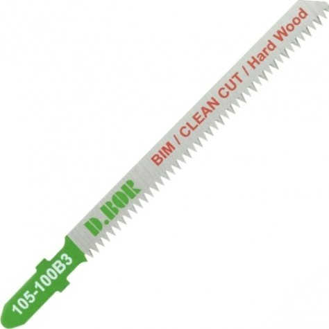 Пилки по дереву D.BOR 75/100*1,7 мм BIM / CLEAN CUT / Hard Wood Wood (T101AIF/3160-F) (5 шт.) [D-105-100B3-05]