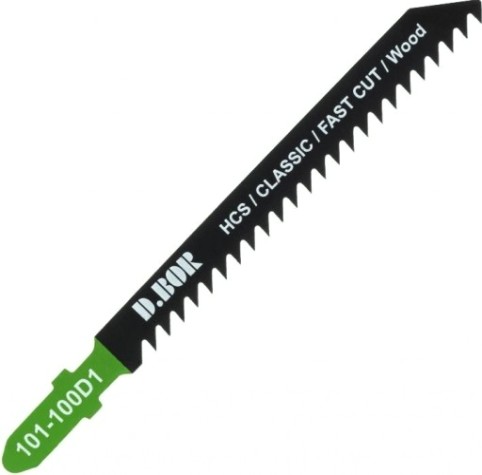 Пилки по дереву D.BOR 75/100*3 мм HCS / CLASSIC / FAST CUT Wood (T111C/3106) (5 шт.) [D-101-100D1-05]