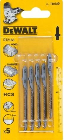 Пилки по дереву DeWALT HCS T101AO 100х68х60 мм (5шт) DT2168 [DT2168-QZ]