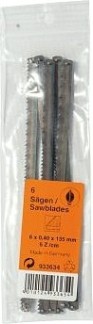 Пилки по дереву JET JH933634 (6 шт.) со штифтами
