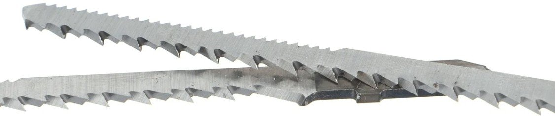 Пилки по дереву KRAFTOOL T101AO фигурный рез, шаг 2,5мм, 75мм, 5 шт. [159514-2.5-S5]