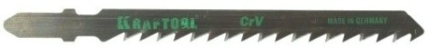 Пилки по дереву KRAFTOOL T244D фигурный рез, шаг 4мм, 75мм, 2 шт. [159523-4]
