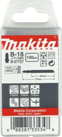 Пилки по дереву MAKITA B-07727 в-18, 100 шт.