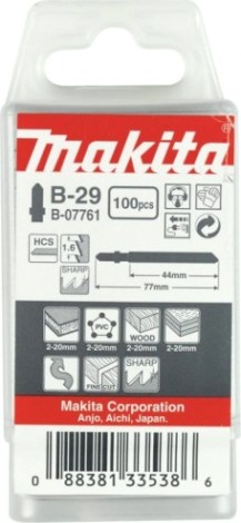 Пилки по дереву MAKITA B-07761 в-29, 100 шт.