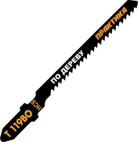 Пилки по дереву ПРАКТИКА T119BO 76х50 мм, криволинейный рез (2шт.) [034-496]