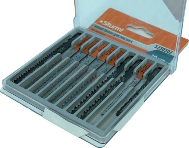 Пилки по дереву Sturm 5 250 502 набор 10шт. [5250502]