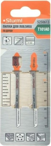 Пилки по дереву Sturm T101AO 2шт. криволинейный рез [5250613]