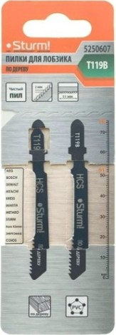 Пилки по дереву Sturm T119B 2шт. [5250607]