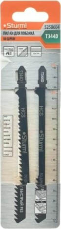 Пилки по дереву Sturm T344D 2шт. быстрый рез [5250604]