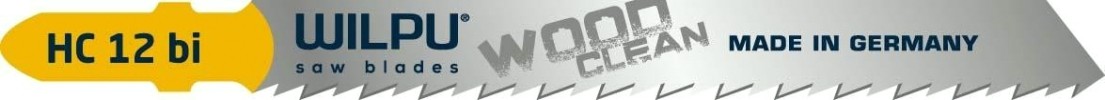 Пилки по дереву WILPU HC 12 bi (чистый рез) 5шт/уп [211100005]