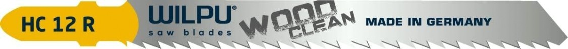 Пилки по дереву WILPU HC 12 R (безосколочный рез) 5шт/уп [211400005]