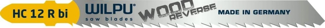 Пилки по дереву WILPU HC 12 R bi (безосколочный рез) 5шт/уп [211500005]
