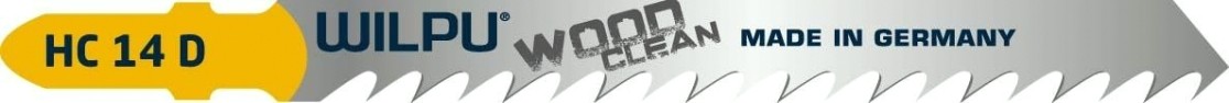 Пилки по дереву WILPU HC 14 D (прямой, чистый рез) 5шт/уп [217200005]