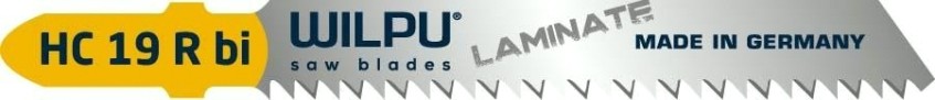 Пилки по дереву WILPU HC 19 R bi для ламината, паркета 5шт/уп [210400005]