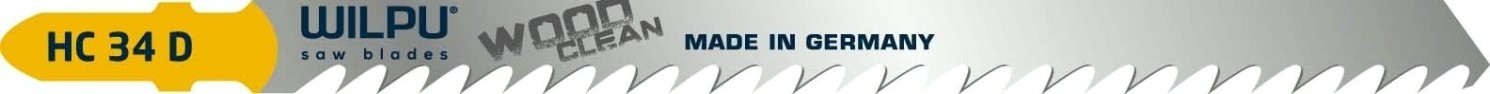 Пилки по дереву WILPU HC 34 D (прямой, чистый рез) 5шт/уп [218200005]