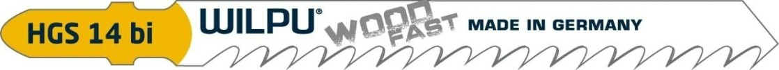 Пилки по дереву WILPU HGS 14 bi (быстрый рез) 5шт/уп [236100005]