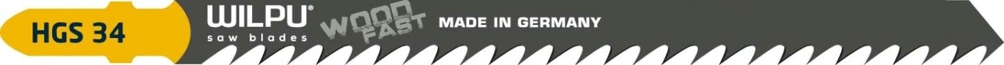 Пилки по дереву WILPU HGS 34 (аналог т344d) (быстрый рез) 5шт/уп [238000005]
