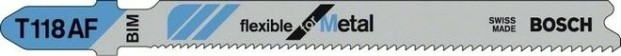 Пилки по металлу BOSCH T118AF (5шт.) [2608634505]