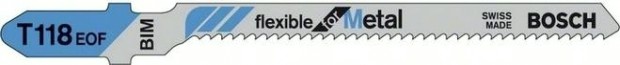 Пилки по металлу BOSCH Т118EOF (5шт.) [2608634237]