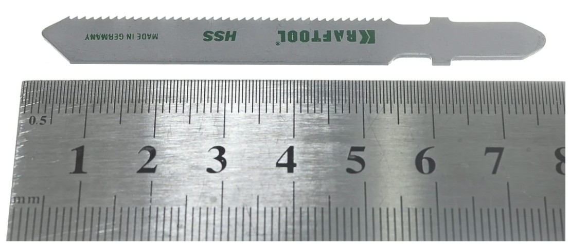 Пилки по металлу KRAFTOOL T118A (1,5-2мм), шаг 1,2мм, 50мм, 5 шт. [159551-1.2-S5]