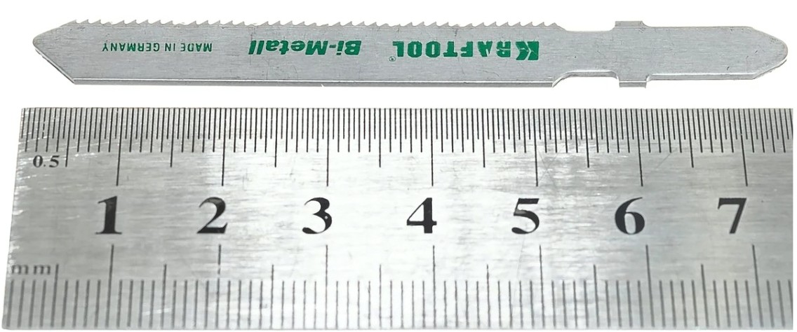 Пилки по металлу KRAFTOOL T118AF (1,5-2мм), шаг 1,2мм, 50мм, 2 шт. [159555-1,2]