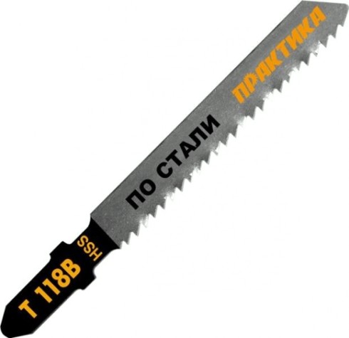 Пилки по металлу ПРАКТИКА T118B HSS (2шт.) 034-489 [034-489]