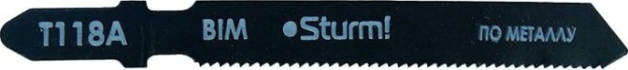 Пилки по металлу Sturm T118A 5шт., мягкой стали [5250402]