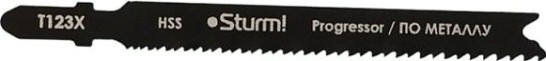 Пилки по металлу Sturm T123X 2шт. [5250615]