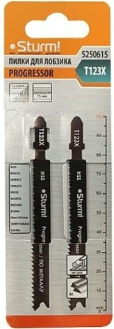 Пилки по металлу Sturm T123X 2шт. [5250615]