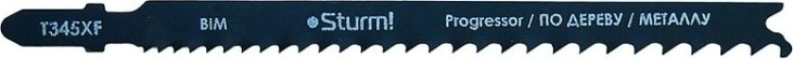 Пилки по металлу Sturm T345XF 2шт. [5250617]