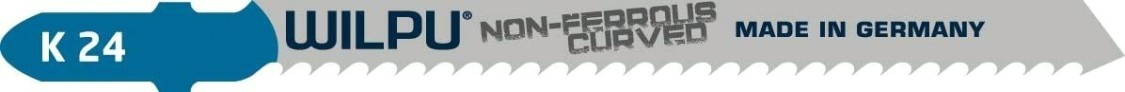 Пилки по металлу WILPU K 24 к 24 (аналог т227d) для алюминия, стали до 30мм (к [278000005]