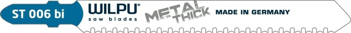 Пилки по металлу WILPU ST 006 bi (быстрый точный рез) 5шт/уп [280000005]