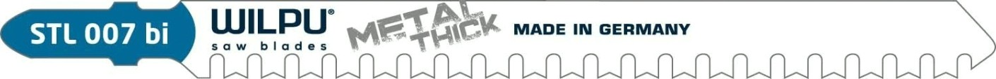 Пилки по металлу WILPU STL 007 bi (быстрый точный рез) 5шт/уп [280500005]