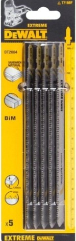 Пилки по сэндвич-панелям DeWALT BiMET T71BF 1180х148х120 мм (5шт) DT2084-QZ [DT2084-QZ]