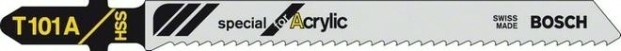 Пилки универсальные BOSCH T101A (5шт) [2608631010]